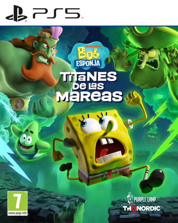 Imagen relacionada con Bob Esponja: Titanes de las mareas - PS5