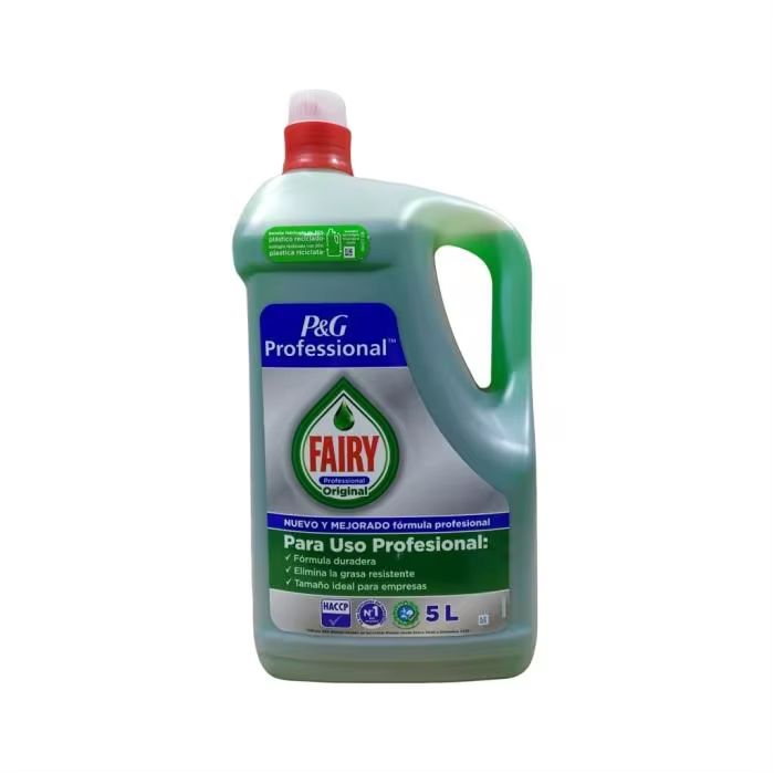 Imagen relacionada con Fairy lavavajillas concentrado profesional original 5L,nuevo y mejorado fórmula profesional