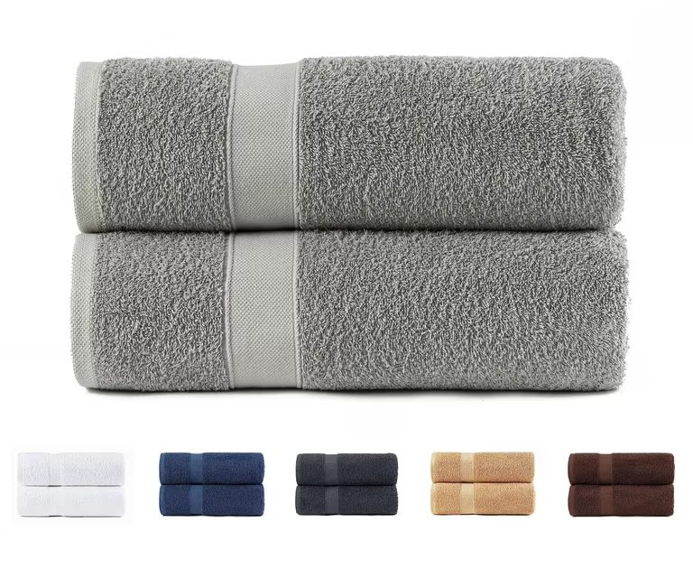 Todocama Toallas Ducha 2 Unidades 550 gsm 70x140 cm