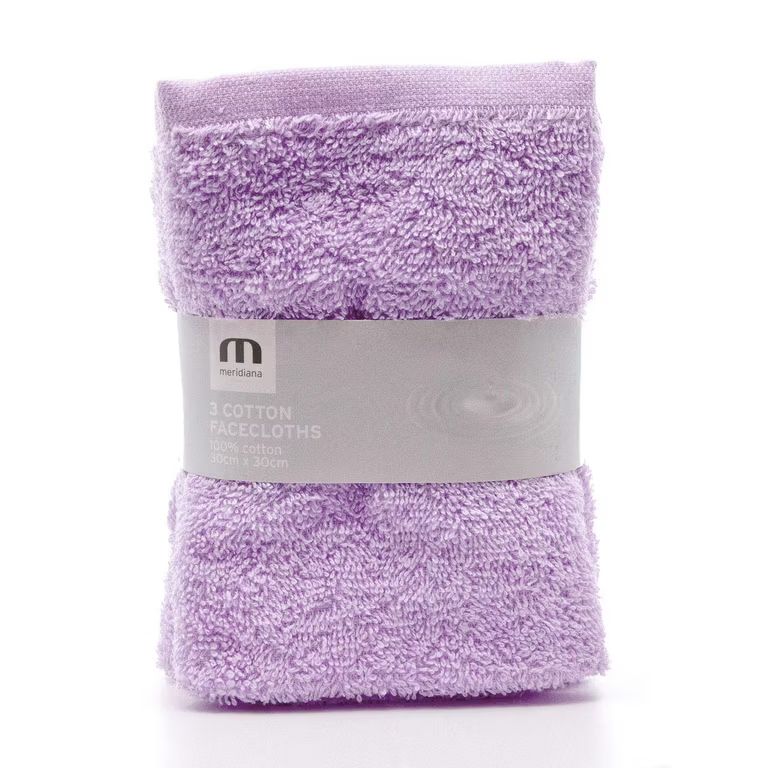 Imagen relacionada con Paños familiares súper suaves 100% algodón. Lavable a máquina. Lavanda. Paquete de 3. 30 cm x 30 cm