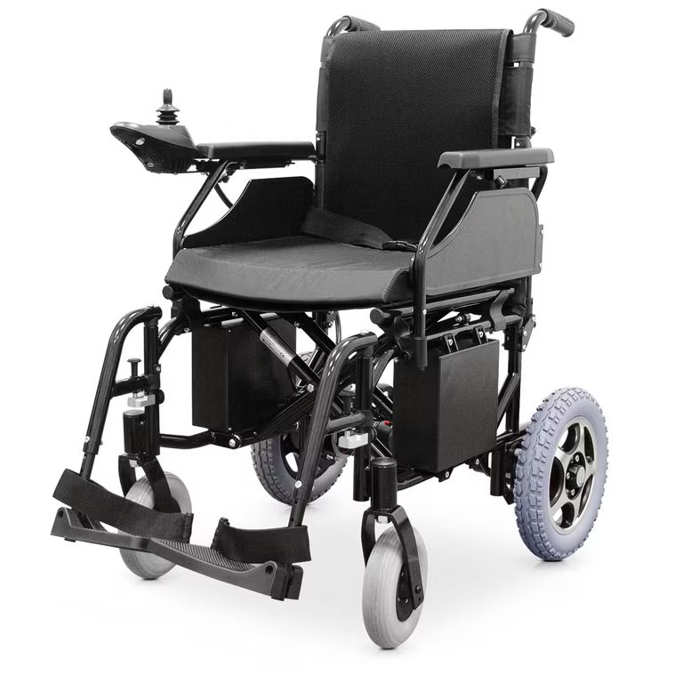Quirumed Easy Plus Silla de Ruedas Eléctrica Plegable