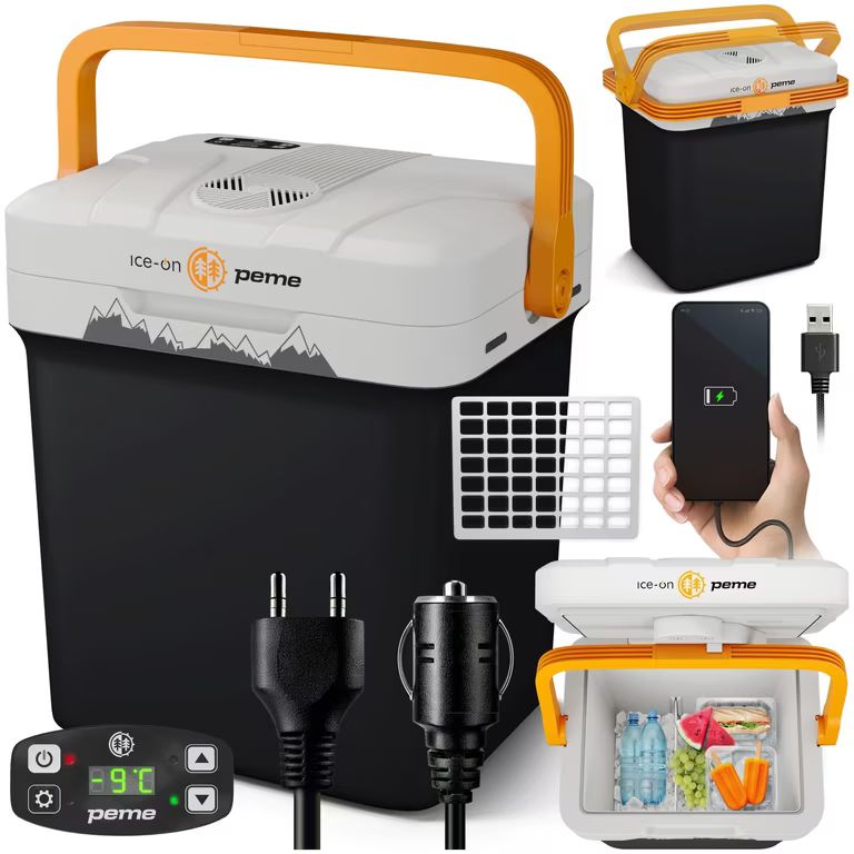 Imagen relacionada con PEME – Nevera Portátil Eléctrica 22,9 L (12V / 230V)