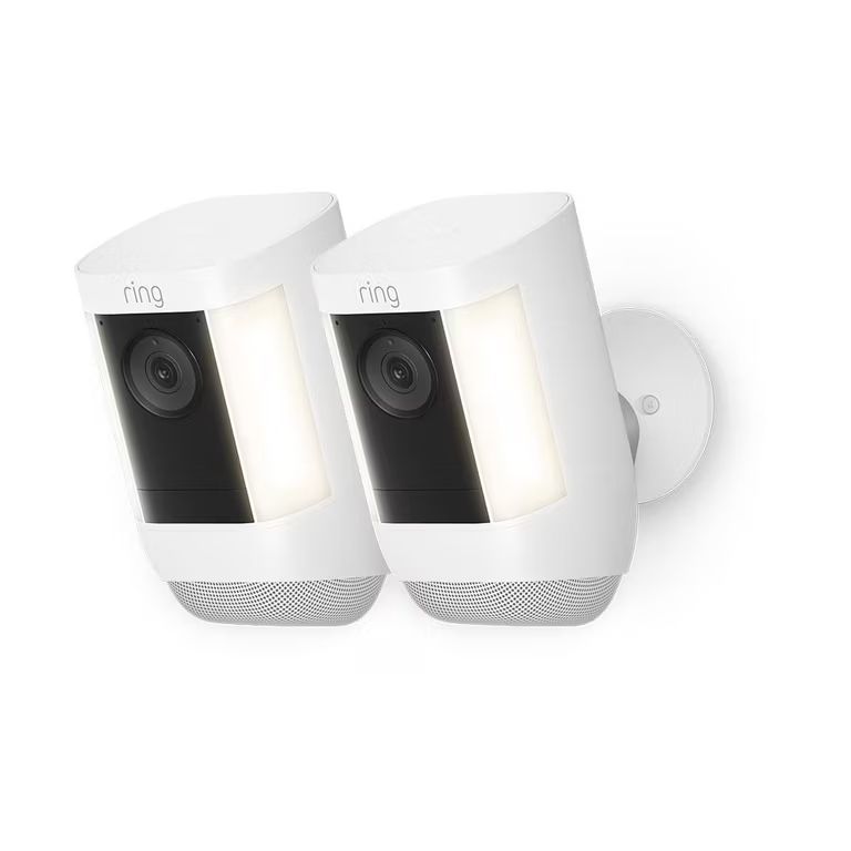 Imagen relacionada con Ring cámara Pro con luces y batería 2K/ 2 unidades