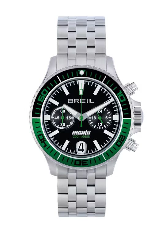 Imagen relacionada con BREIL Reloj Hombre, Brazalete de Acero, Caja 42 cm
