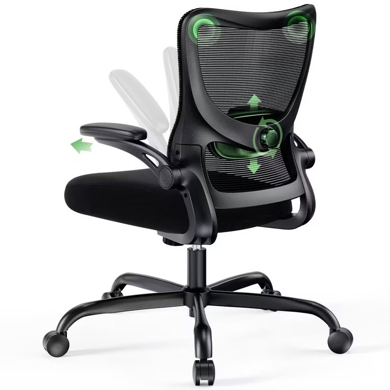 Imagen relacionada con Marsail Silla Oficina, Silla Escritorio con Brazos 3D Y Lumbar 2D