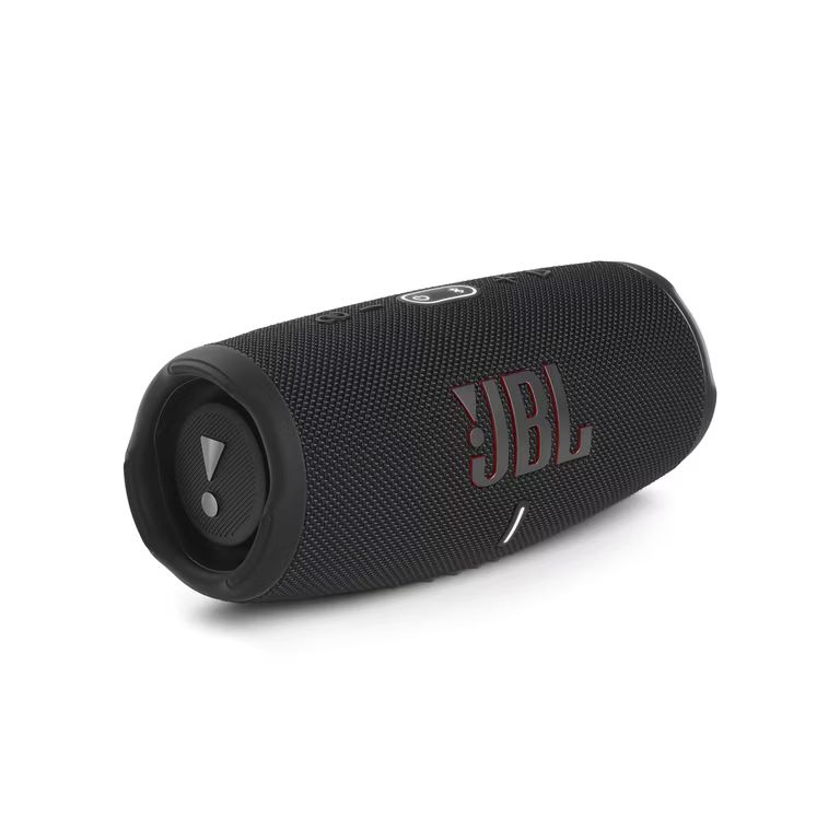 Imagen relacionada con JBL Charge 5 Altavoz inalámbrico portátil con Bluetooth, batería integrada, IP67, negro