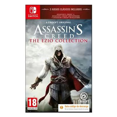 Imagen relacionada con ASSASSIN'S CREED EZIO COLLECTION SWITCH CODE IN A BOX