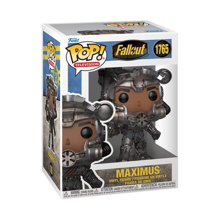 Imagen relacionada con Funko Pop! TV: Fallout - Maximus - 1 in 6 Chance of Rare Chase Merchandising Oficial de Ciencia Ficción