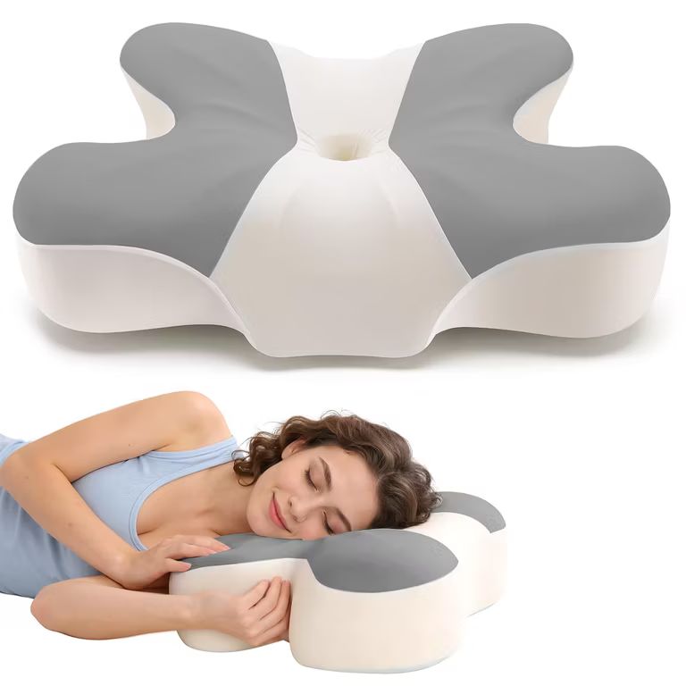 Almohada Cervical Viscoelástica con Funda Extraíble