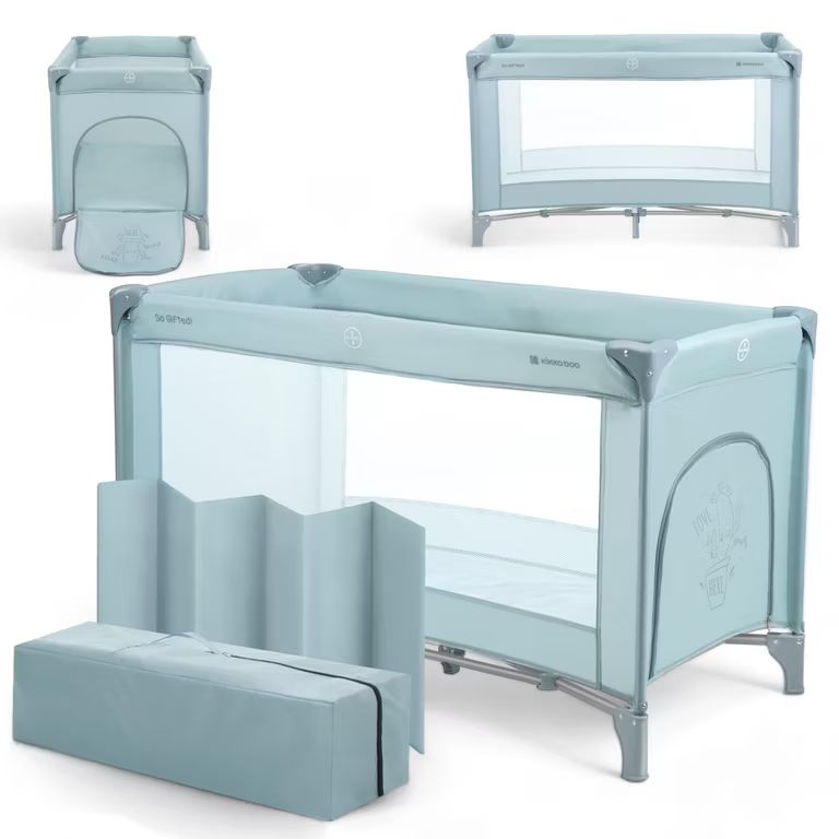 Imagen relacionada con Cuna de Viaje SO Gifted, Cuna Bebe 120x60 cm hasta 15 kg, Parque Plegable con Bolsa de Transporte, Ligera y Compacta. 5 COLORES