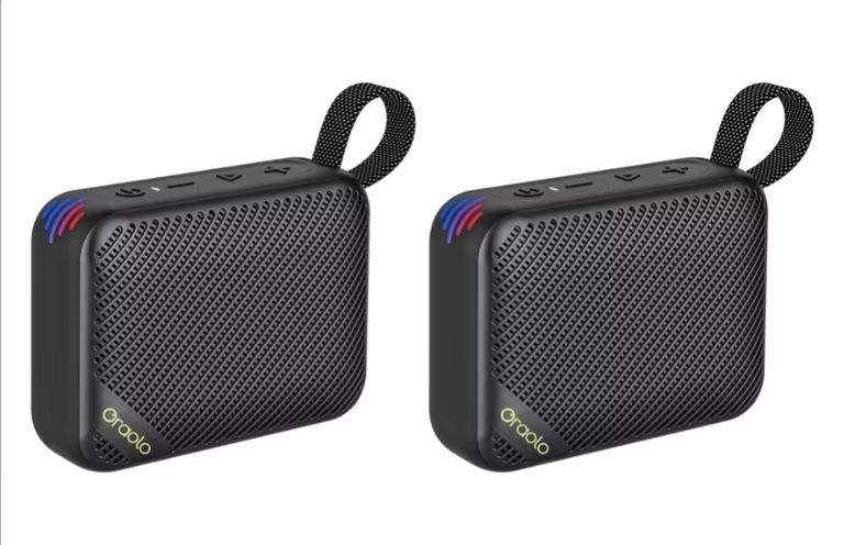 Imagen relacionada con 2 X 1 Altavoz Bluetooth Portátil, Altavoces Bluetooth Inalambrico 5.4, Impermeable IPX7, Parlante Estéreo, Autonomía de 24H