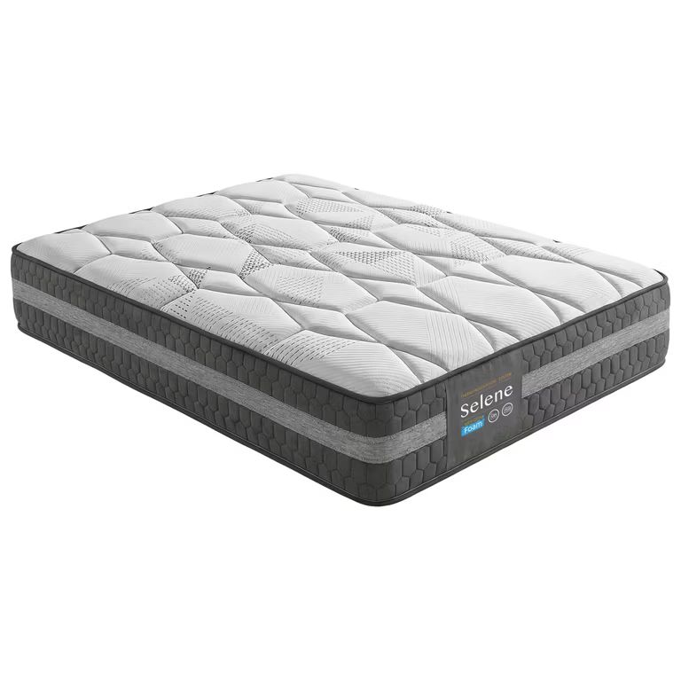 Imagen relacionada con Duérmete Online - Colchón Viscoelástico Selene, Confort Óptimo, Soporte Ergonómico para la Espalda, Altura 30 cm Antiácaros 150 x 200 cm