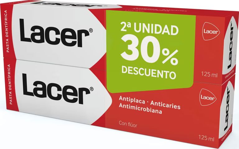 Imagen relacionada con Pasta de Dientes Duplo 2 x 125 ml, Acción Antiplaca, Anticaries, Antimicrobiana, Combate la Flora que Causa la Caries, Refuerza el esmalte.