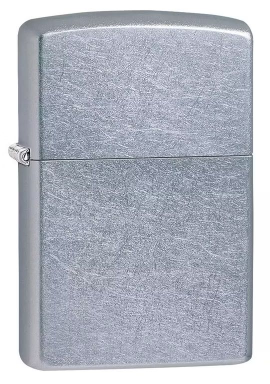 Imagen relacionada con Zippo Encendedor a Prueba de Viento - Street Chrome - Recargable - Estuche de Regalo - Metal - Hecho en EEUU