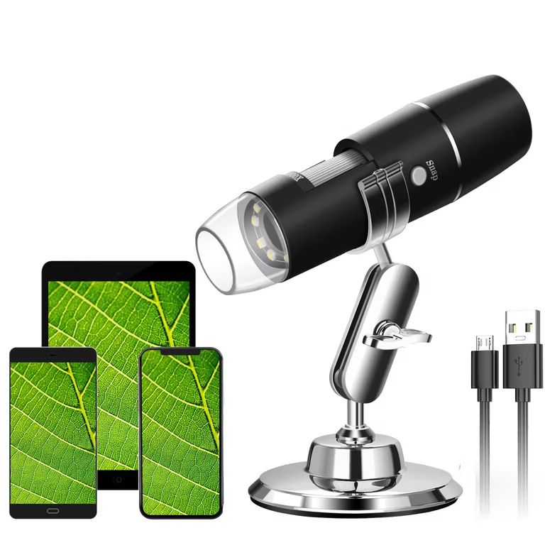 Imagen relacionada con Microscopio Digital WiFi USB con Aumento de 50X-1000X