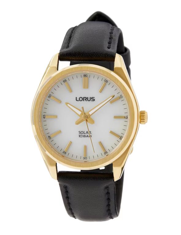 Imagen relacionada con Reloj solar Lorus RY518AX9 Mujer por 25 € | 100 m, solar y cuero (Lorus pertenece a Seiko Watch Corporation)