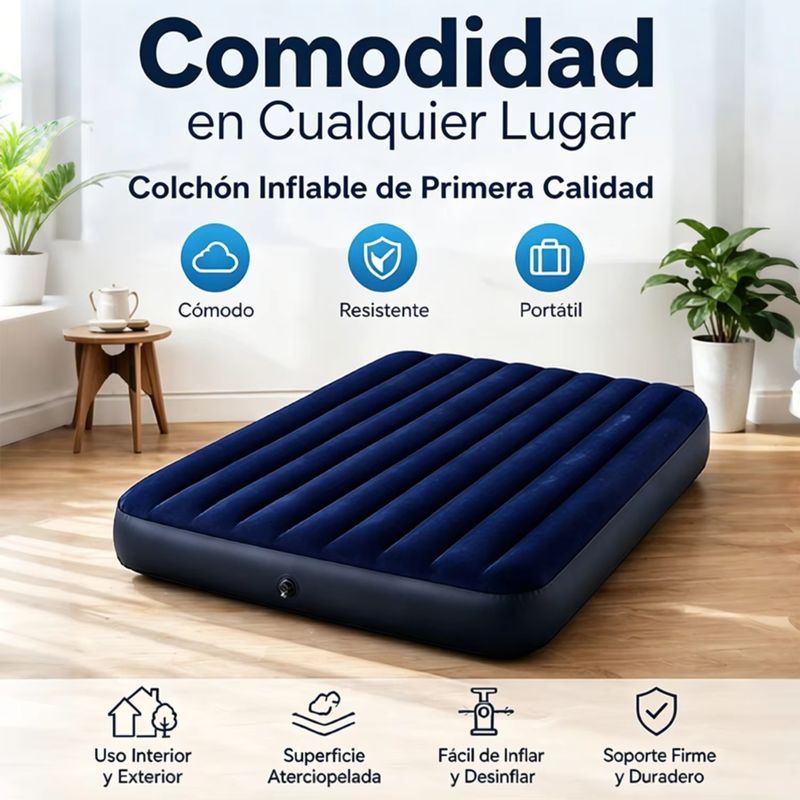 Imagen relacionada con Colchón Inflable Portátil PVC Plegable con Almohada Cama de Aire para Camping Viaje Hogar Interior Exterior