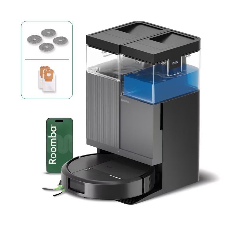 Imagen relacionada con Robot Aspirador y Friegasuelos iRobot Roomba Plus 415 Combo con Base AutoWash Multifunción
