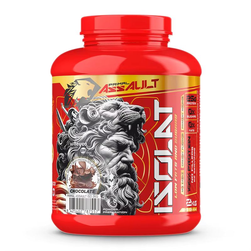 Imagen relacionada con ISOLAT de PRIMAL ASSAULT es el aislado de proteina de suero más avanzado del mercado : la más alta calidad. Sin trucos ni ingredientes ocultos