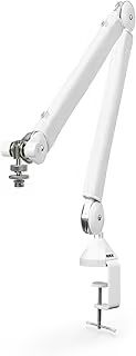 Imagen relacionada con Brazo de estudio profesional RØDE PSA1+ con amortiguación de resorte y gestión de cables (Blanco)