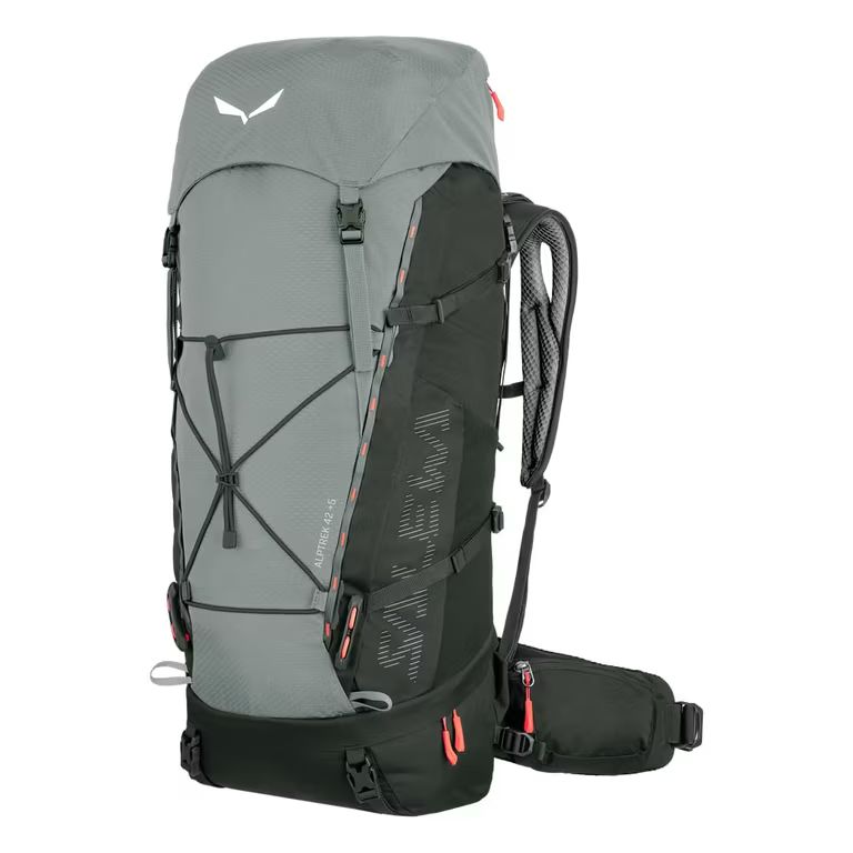 Imagen relacionada con Salewa Alptrek 42+5 L - Mochila de senderismo, color: shadow/dark olive