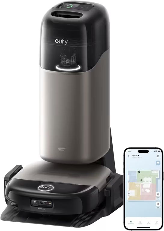 Imagen relacionada con Eufy HydroJet S2 Robot Aspirador y fregador